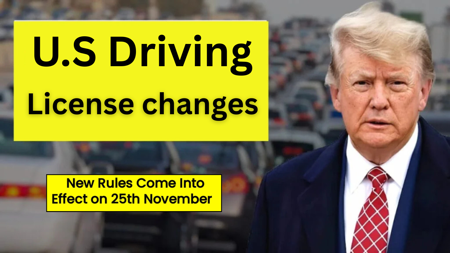 U.S. Driving License Changes 2025 – New Rules Come Into Effect on 30th November
