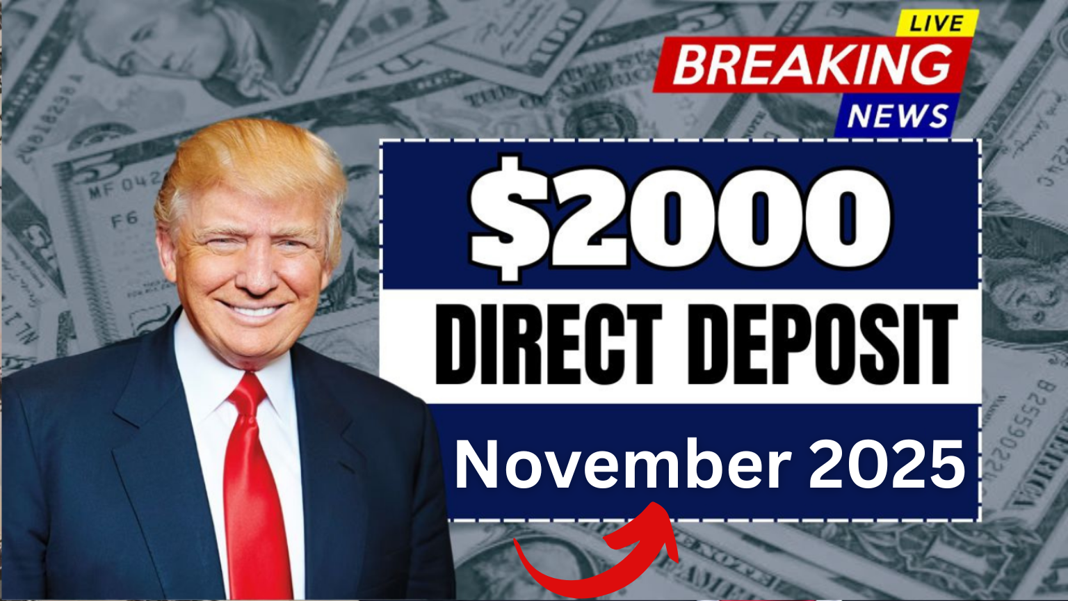 $2,000 Direct Deposit for U.S. Citizens in November 2025 – Eligibility, Payment Dates & IRS Instructions